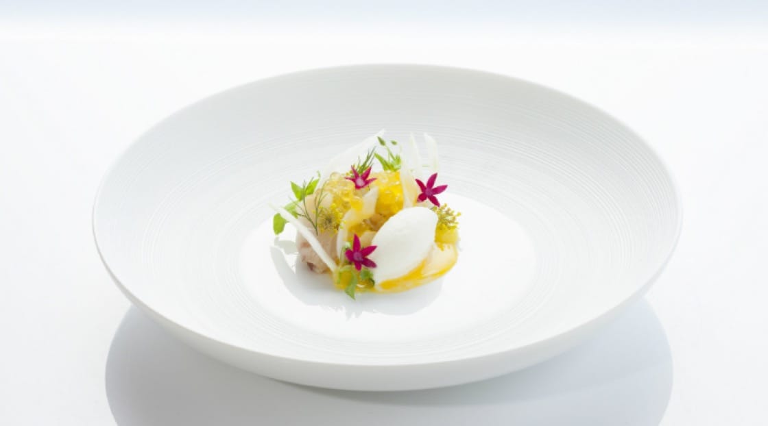 TwoStarred Michelin Rooftop Restaurant Mezzaluna European